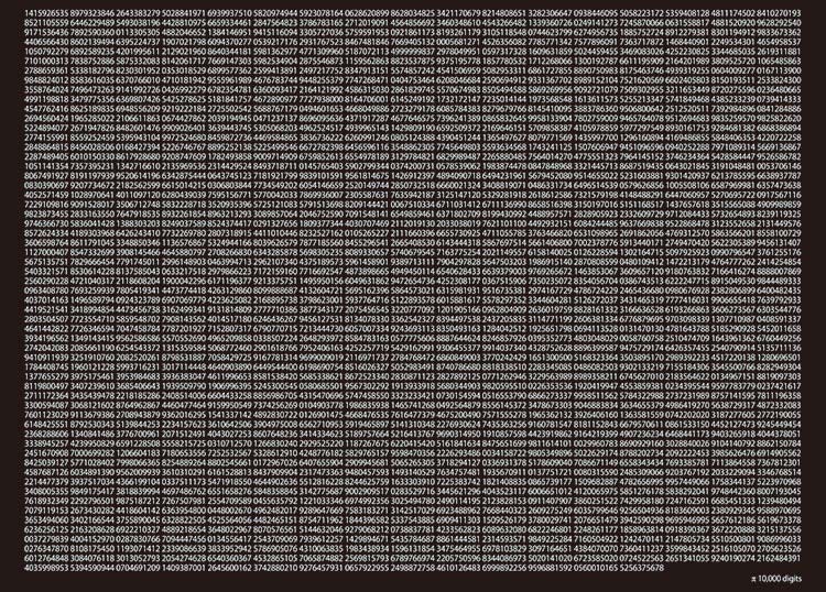 Mr Puzzleからの挑戦状 数学界 円周率一万ケタ 2000スーパースモールピース おすすめジグソーパズル